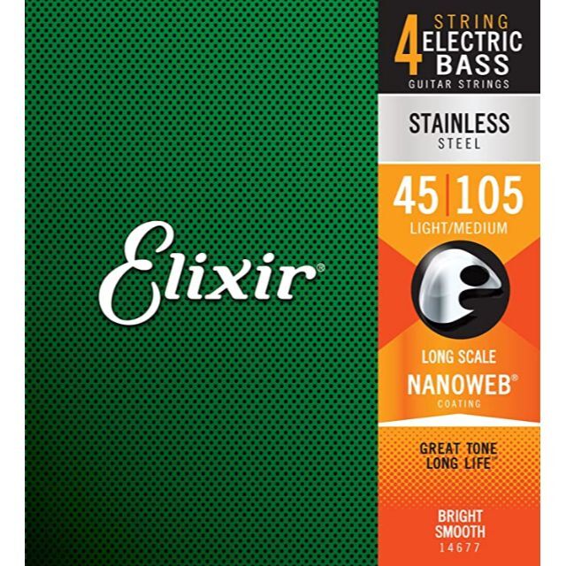 Elixir エリクサー ベース弦.045-.105#14677