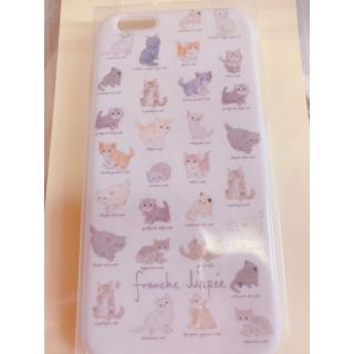 フランシュリッペ(franche lippee)のfranche lippée 猫図鑑柄iPhone6Sケース(その他)