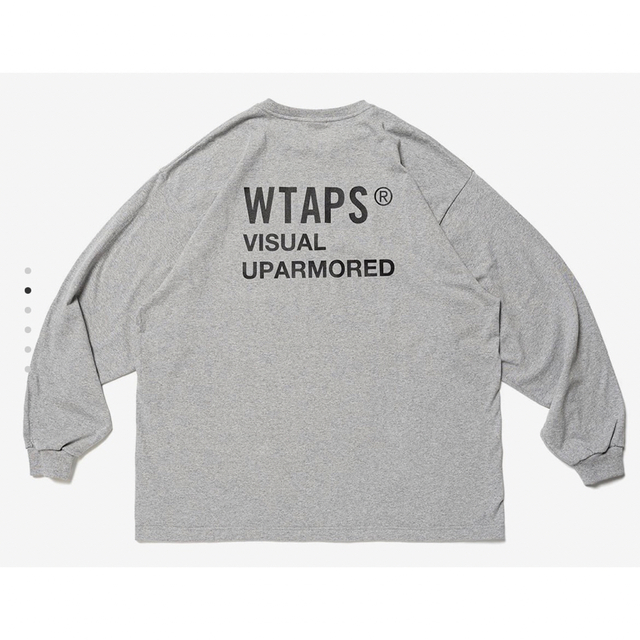 W)taps(ダブルタップス)のネイビーXL wtaps VISUAL UPARMORED LS COTTON メンズのトップス(Tシャツ/カットソー(七分/長袖))の商品写真