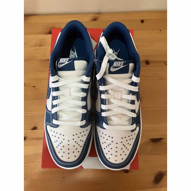 NIKE DUNK LOW RETRO INDUSTRIAL BLUE