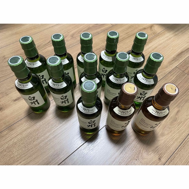 山崎 白州 ミニボトル 180ml セット まとめ サントリー - ウイスキー
