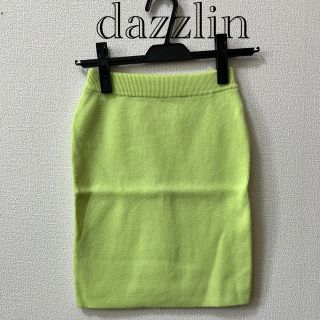 ダズリン(dazzlin)の新品 タグ付き dazzlin春 ニット スカート(ミニスカート)