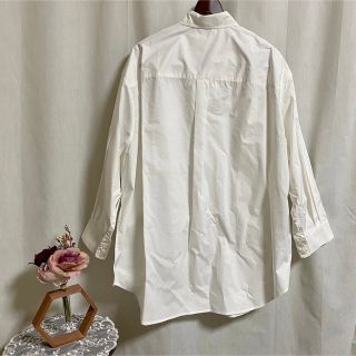 新品タグ付き CLANE スカーフカラーブラウス