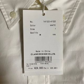 CLANE - クラネ正規品❗️新品紙タグ付き☆HUGE SHIRTコットンオーバー ...