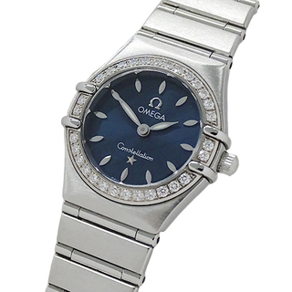 オメガ(OMEGA)のオメガ OMEGA コンステレーション ミニ 1466.88 時計 レディース ブランド ダイヤベゼル クオーツ QZ ステンレス SS 磨き済み(腕時計)