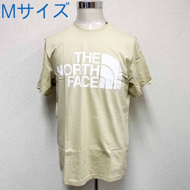 新品 ノースフェイス 半袖Tシャツ NF0A4M7X3X41 サンド Mサイズ