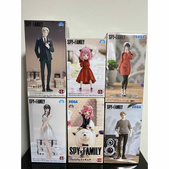 【本日限定価格】SPY×FAMILY プレミアムフィギュアセット