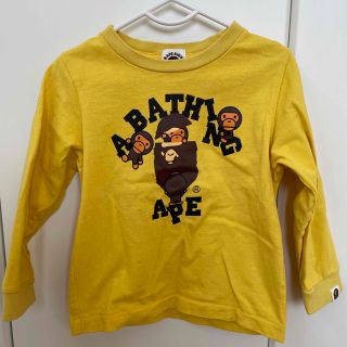 アベイシングエイプ(A BATHING APE)のA BATHING APE ロンT 100(Tシャツ(長袖/七分))