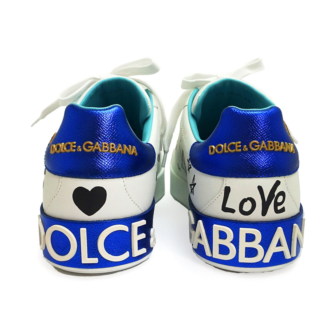 DOLCE \u0026 GABBANA ポルトフィーノスニーカー 青 | www.innoveering.net