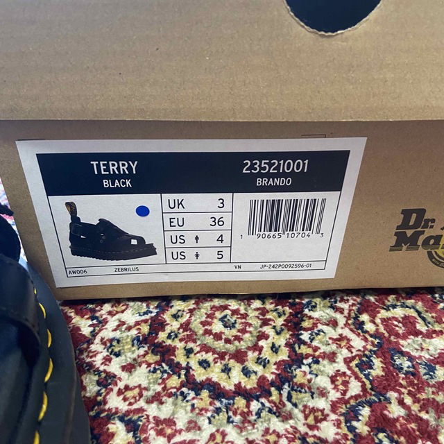 Dr.Martens(ドクターマーチン)のDr.Martens TERRY サンダル　UK3 22cm レディースの靴/シューズ(サンダル)の商品写真