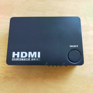 HDMIセレクター 4ポート 黒 AV-S04S-K(1台)(PC周辺機器)