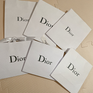 クリスチャンディオール(Christian Dior)のディオール　ショップ袋　リボン付き(ショップ袋)