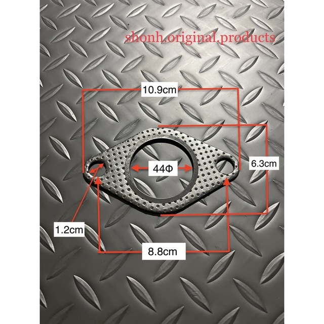 マフラーガスケット　44mm 44φ  44パイ　ガスケット 自動車/バイクの自動車(汎用パーツ)の商品写真