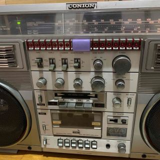 CONION C-100F 大型ラジカセ　中古品　ジャンク品(ラジオ)