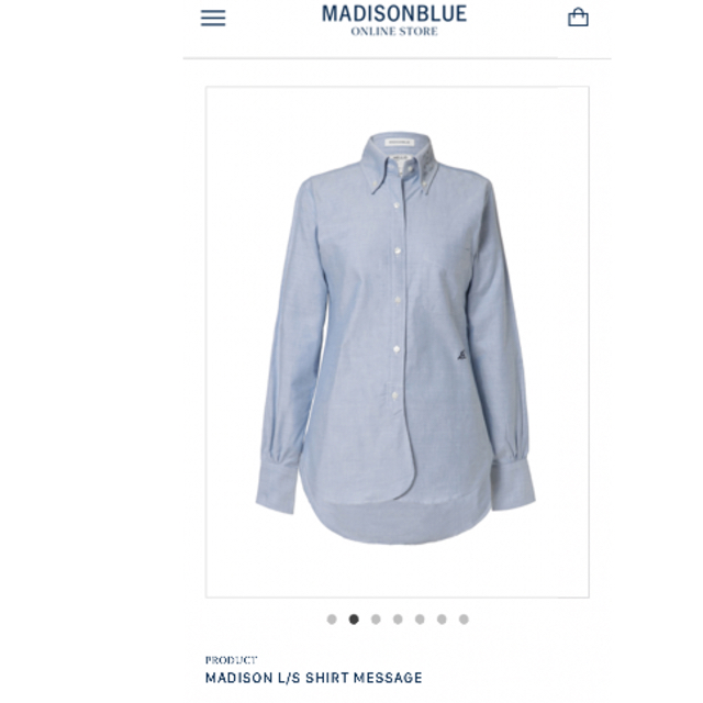 MADISONBLUE シャツ 白 S