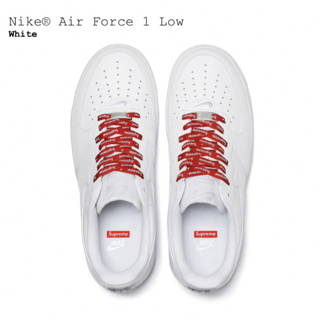 Supreme Nike Air Force 1 Low 27cm US9
