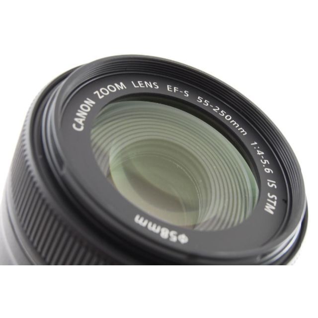 ☆良品☆ Canon キャノン EF-S 55-250 4-5.6 IS STM - sorbillomenu.com