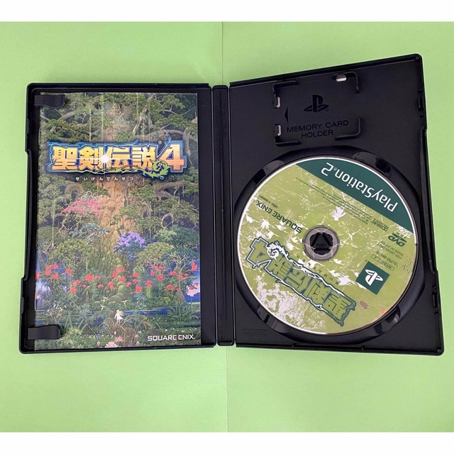 SQUARE ENIX(スクウェアエニックス)の聖剣伝説4 PS2 エンタメ/ホビーのゲームソフト/ゲーム機本体(家庭用ゲームソフト)の商品写真