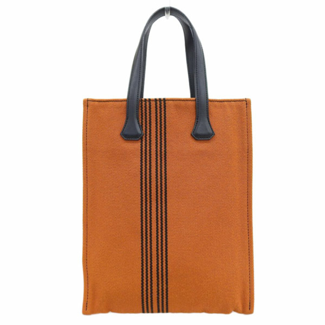 HERMES エルメス キャンバス ポタモスカバスPM トートバッグ オレンジ gy