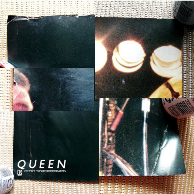 Queen(クイーン)のポスター　QUEEN  クイーン A1サイズ フレディマーキュリー エンタメ/ホビーのタレントグッズ(ミュージシャン)の商品写真