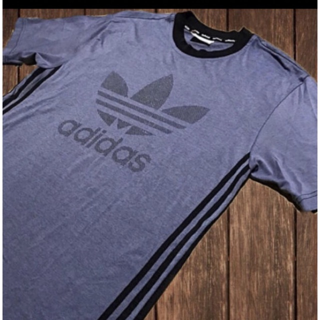 adidas(アディダス)のadidas 80s 90s 激レア‼️ トレフォイル ドットプリント‼️ メンズのトップス(Tシャツ/カットソー(半袖/袖なし))の商品写真