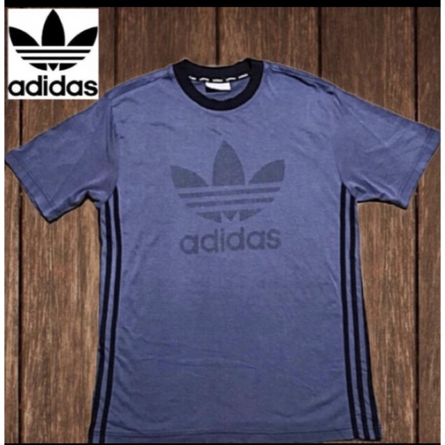 adidas(アディダス)のadidas 80s 90s 激レア‼️ トレフォイル ドットプリント‼️ メンズのトップス(Tシャツ/カットソー(半袖/袖なし))の商品写真