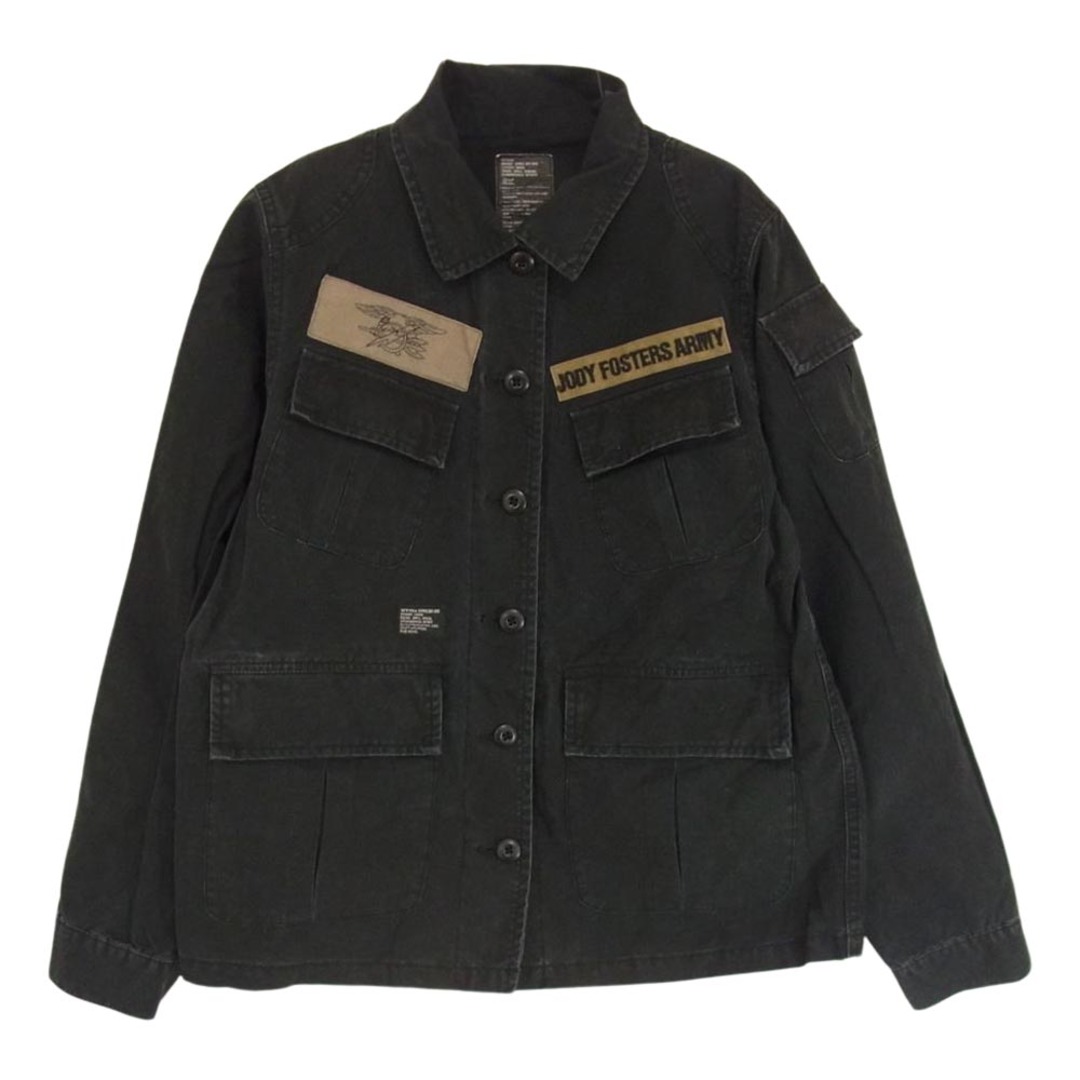 WTAPS ダブルタップス TSDT-SHW01 BDU ミリタリー シャツ ジャケット ブラック系 サイズ表記無