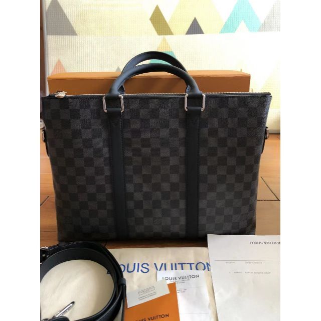 LOUIS VUITTON アントン ダミエグラフィット ブリーフケース | www