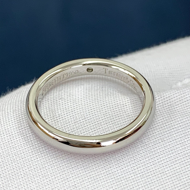 Tiffany & Co. - Pt950 ティファニー ダイヤモンド リング