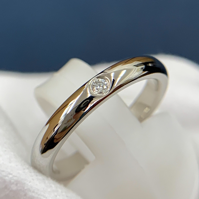 Tiffany & Co. - Pt950 ティファニー ダイヤモンド リング