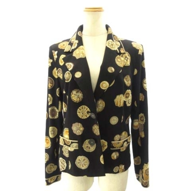 レオナール LEONARD FASHION 美品 ジャケット L IBO38 品数豊富! www