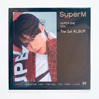 スーパーエム(SuperM)の【mm様専用】SuperM テミン 直筆サイン入り ミニLP ポスター セット(アイドルグッズ)