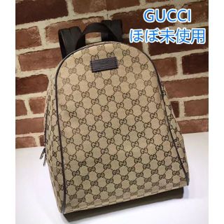 Gucci - グッチ GGキャンバス スモールバックパック リュックの通販 by