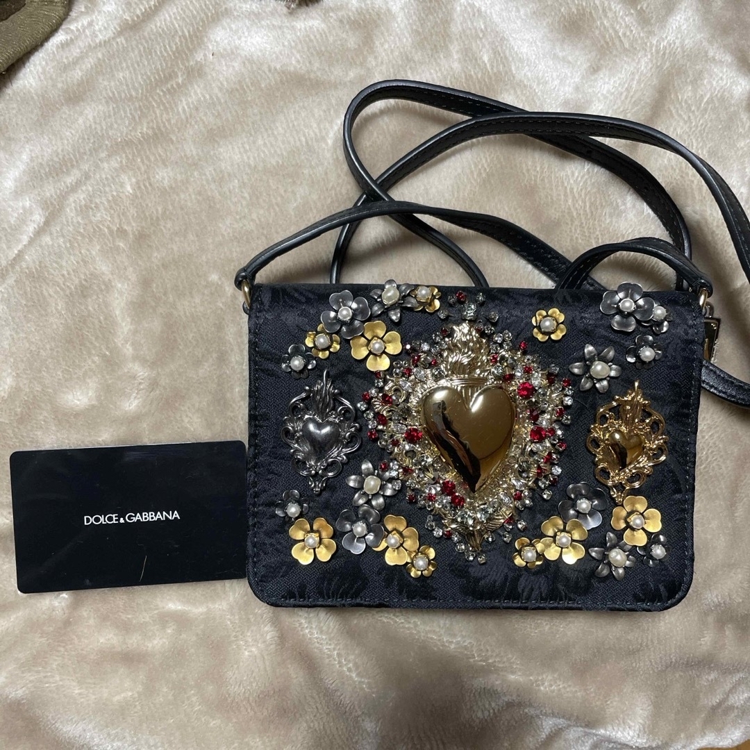 美品✨Dolce&Gabbanaゴールデンハートバッグ