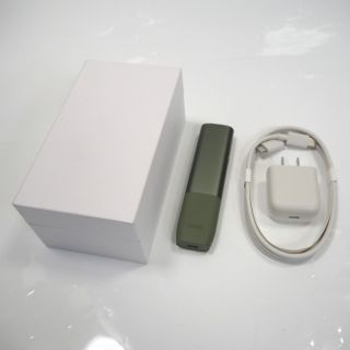 フィリップモリス(Philip Morris)のTh931041 フィリップモリス 電子タバコ アイコス イルマ ワン IQOS ILUMA ONE モスグリーン Philip Morris 美品・中古(タバコグッズ)