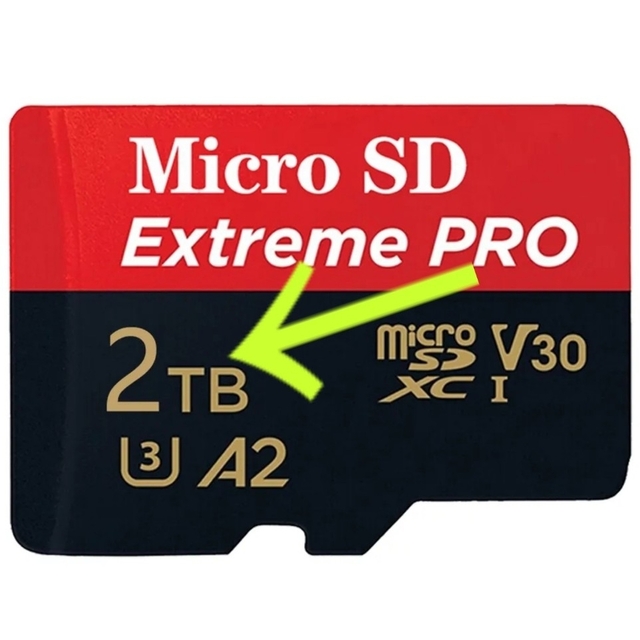 マイクロSDカード2TB スマホ/家電/カメラのPC/タブレット(PC周辺機器)の商品写真