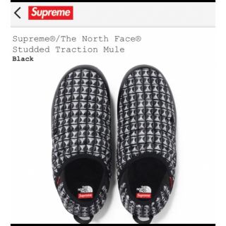 シュプリーム(Supreme)のSupreme/The North Face Studded Traction (スリッポン/モカシン)