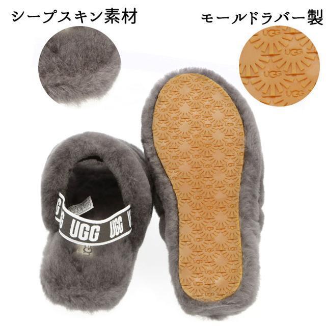 UGG(アグ)の【並行輸入】UGG アグ FLUFF YEAH SLIDE 1098494K レディースの靴/シューズ(サンダル)の商品写真