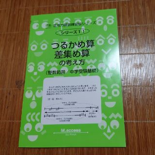 つるかめ算・差集め算の考え方 整数範囲／中学受験基礎(語学/参考書)