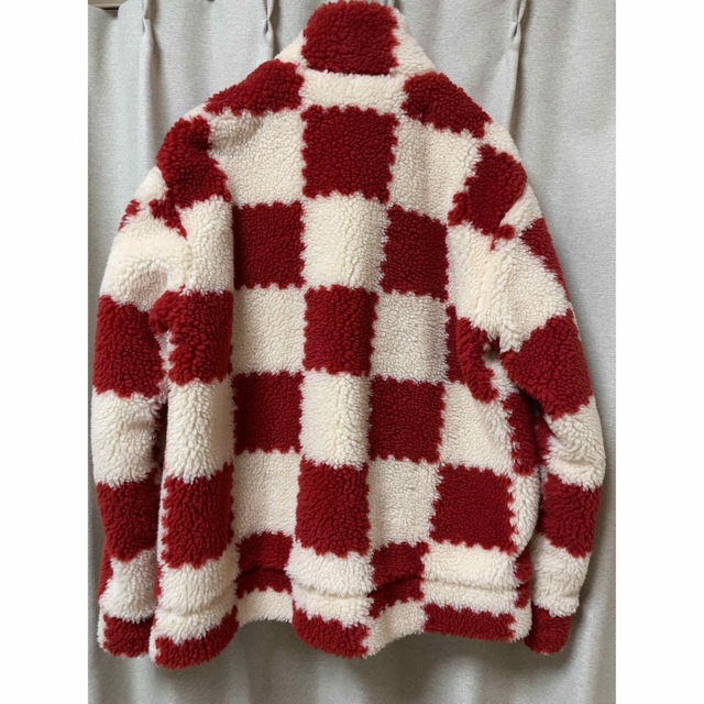 ALL OVER DAMIER FLEECE BLOUSON