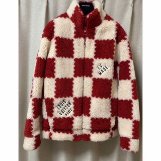 ルイヴィトン(LOUIS VUITTON)のALL OVER DAMIER FLEECE BLOUSON(ブルゾン)