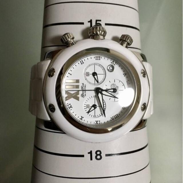 Glam Rock(グラムロック)の稼動 美品★グラムロック マイアミ★スイス製★メンズ腕時計★ケース・取説・駒付属 メンズの時計(腕時計(アナログ))の商品写真