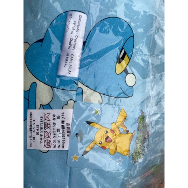 ポケモンＸＹ　抱き枕　水色 90センチ