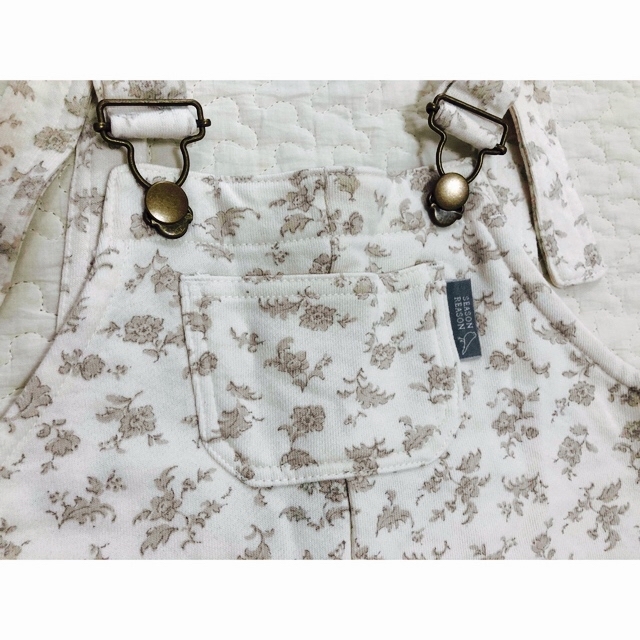 しまむら(シマムラ)のSEASON REASON サロペット　90 キッズ/ベビー/マタニティのキッズ服女の子用(90cm~)(パンツ/スパッツ)の商品写真