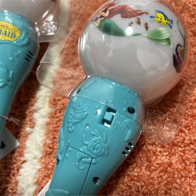 ディズニー アリエル 新品未使用タグ付き シャボン玉二個セット プリンセス