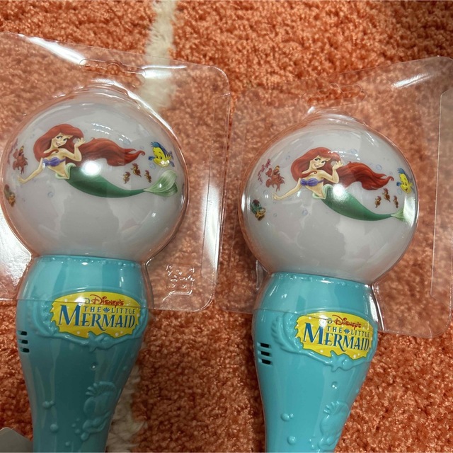 ディズニー アリエル 新品未使用タグ付き シャボン玉二個セット プリンセス