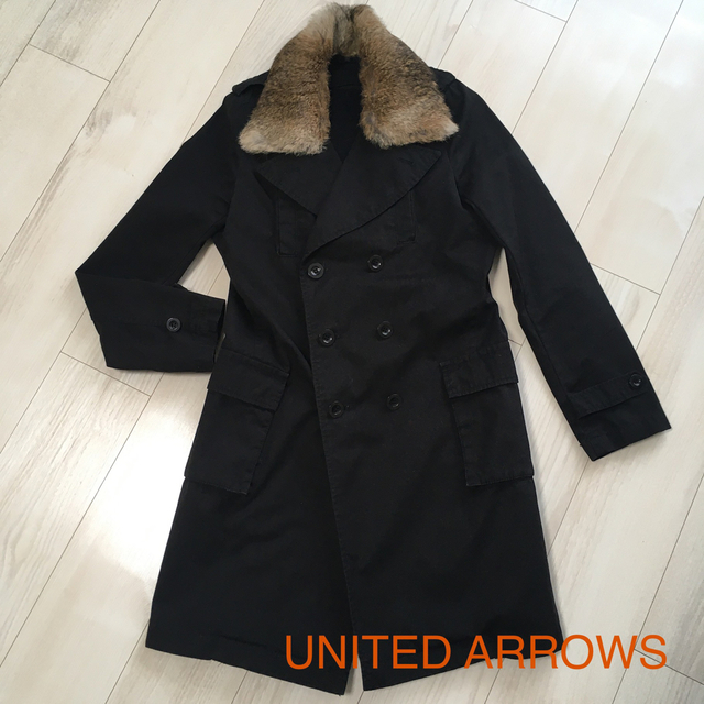 UNITED ARROWS(ユナイテッドアローズ)のUNITED ARROWS 2wayコットントレンチコート レディースのジャケット/アウター(トレンチコート)の商品写真