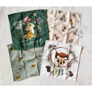 ディズニー(Disney)のお値下☆Primark Disney バンビ マイクロファイバー4P(収納/キッチン雑貨)