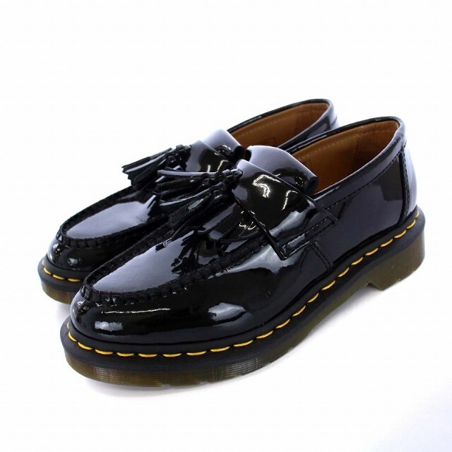 Dr.Martens(ドクターマーチン)のドクターマーチン ADRIAN タッセルローファー モカシン エナメル UK4 レディースの靴/シューズ(ローファー/革靴)の商品写真