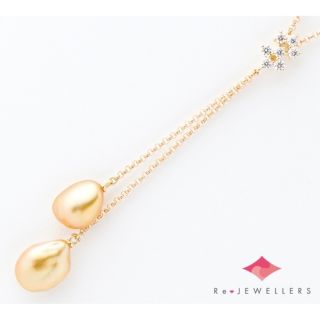 ミキモト(MIKIMOTO)のミキモト  白蝶真珠(南洋ゴールデン真珠)   ペンダント・ネックレス(ネックレス)